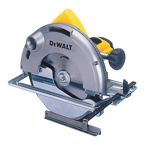 DeWalt DW62 User manual