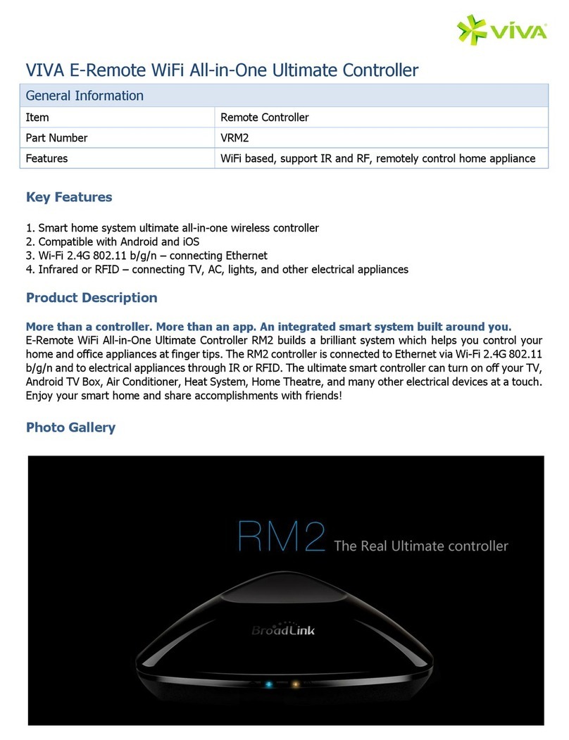 Viva VRM2 instruction manual