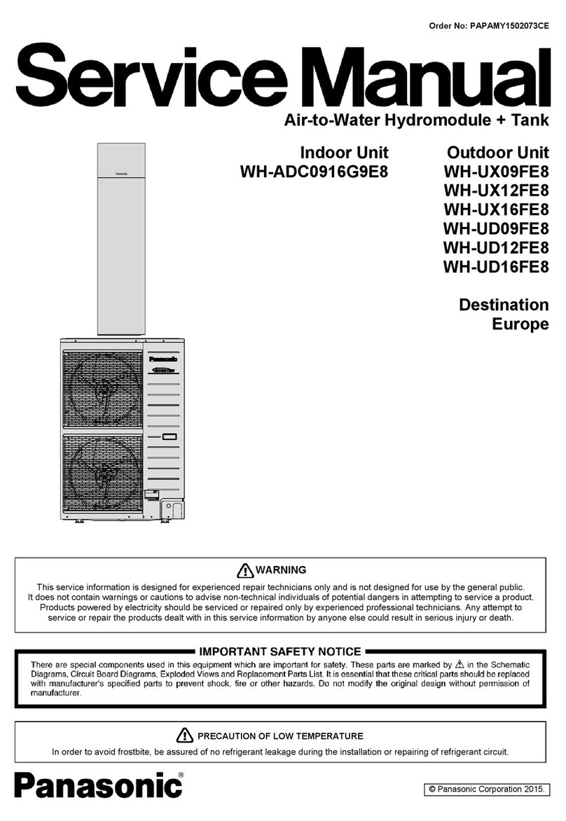Panasonic WH-ADC0916G9E8 User manual