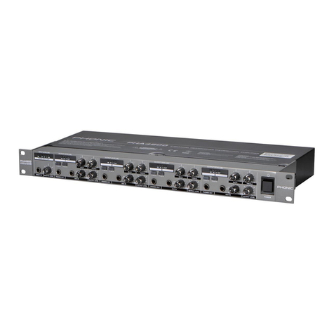 Phonic PHA 4800 User manual