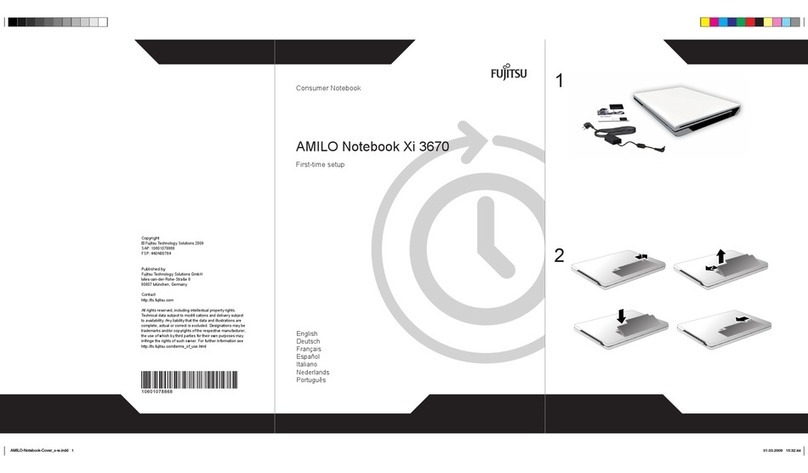 Fujitsu AMILO Xi 3670 Manual