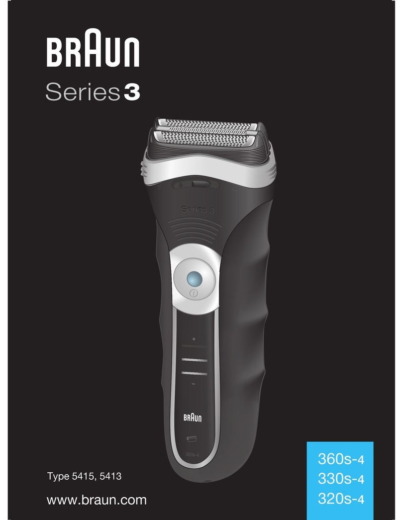 Braun 360S-4 User manual