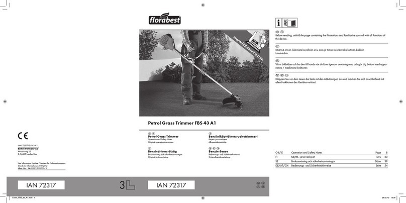FLORABEST FBS 43 A1 Operation and safety notes
