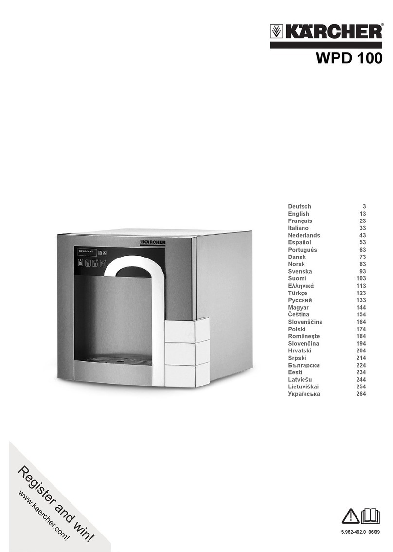 Kärcher WPD 100 manual Kärcher WPD 100 manual