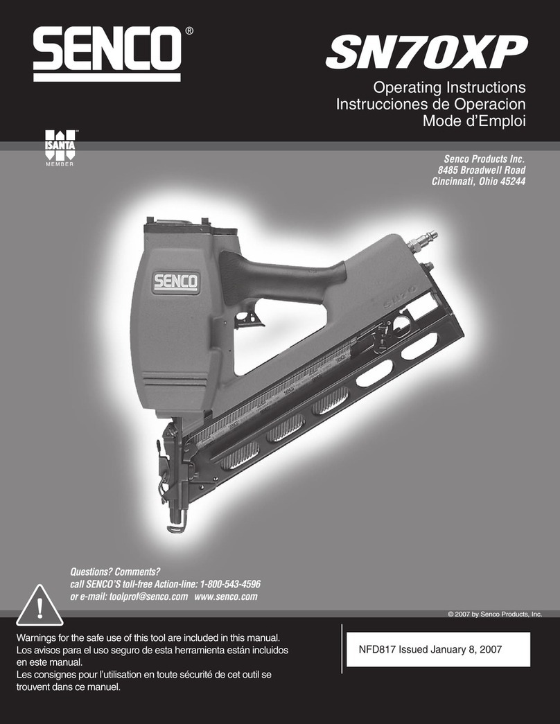 Senco SN70XP User manual