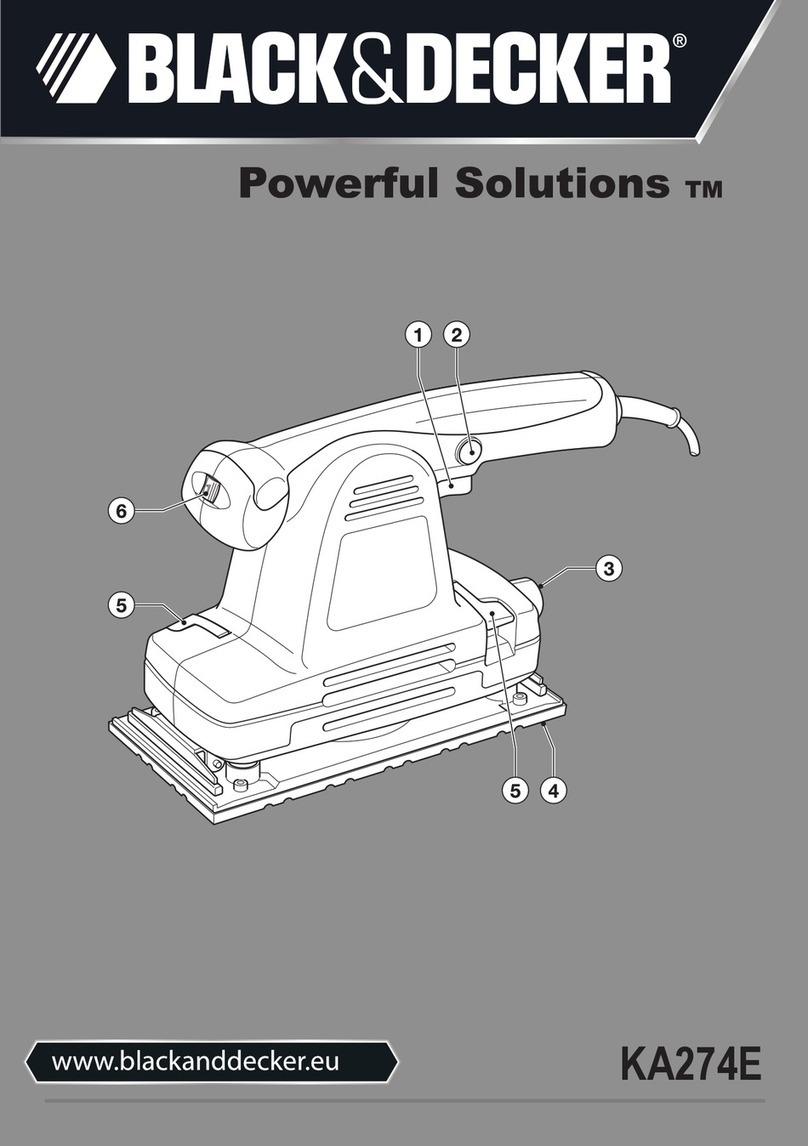 Black & Decker KA274E User manual