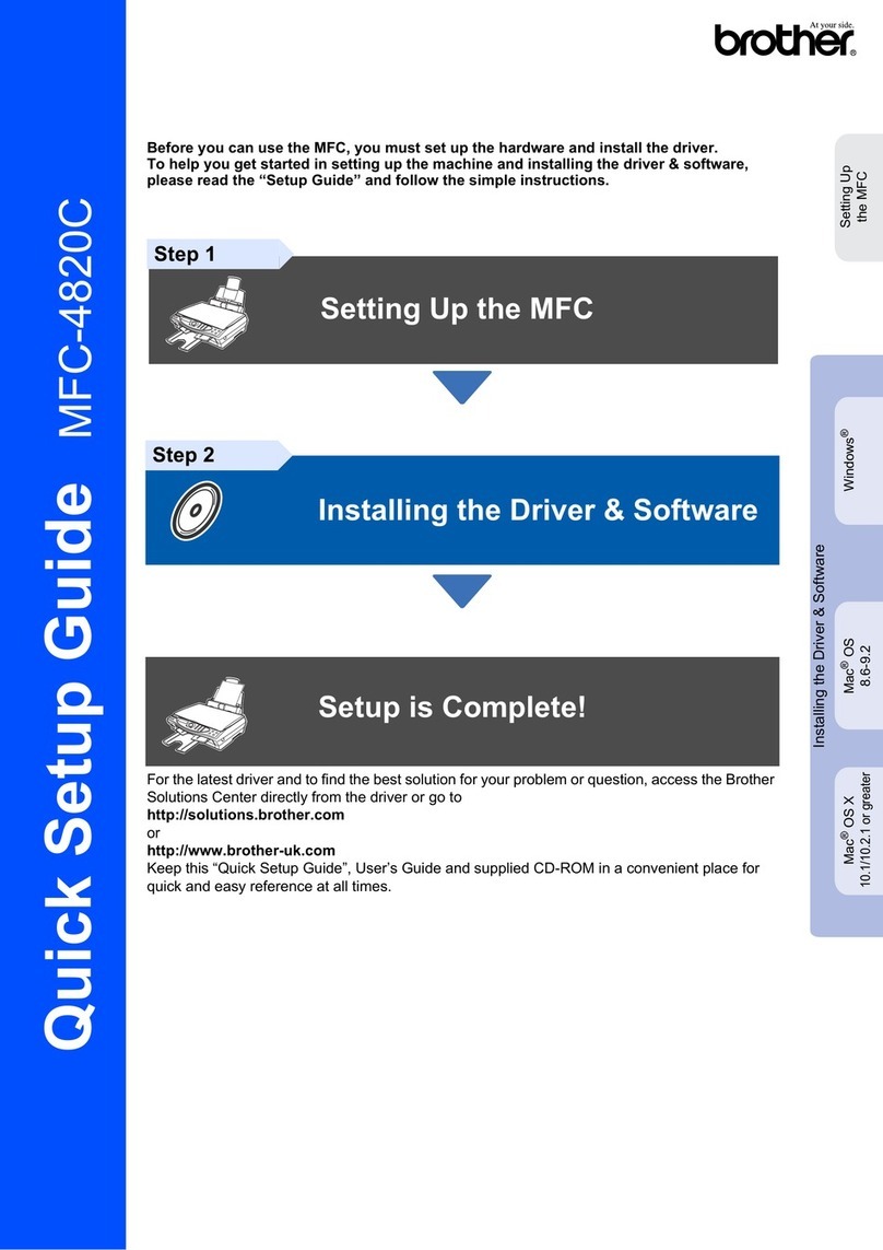 Brother MFC-4820C User manual
