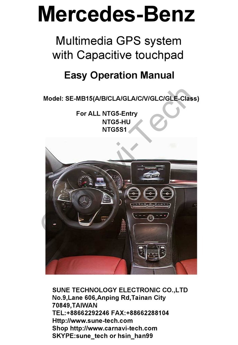Sune Technology SE-MB15 Easy operation guide