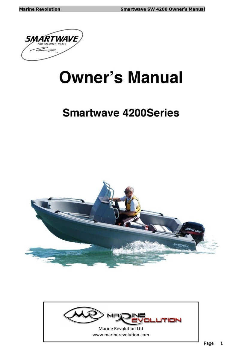 Marine Revolution smartwave 4200 series owner's manual