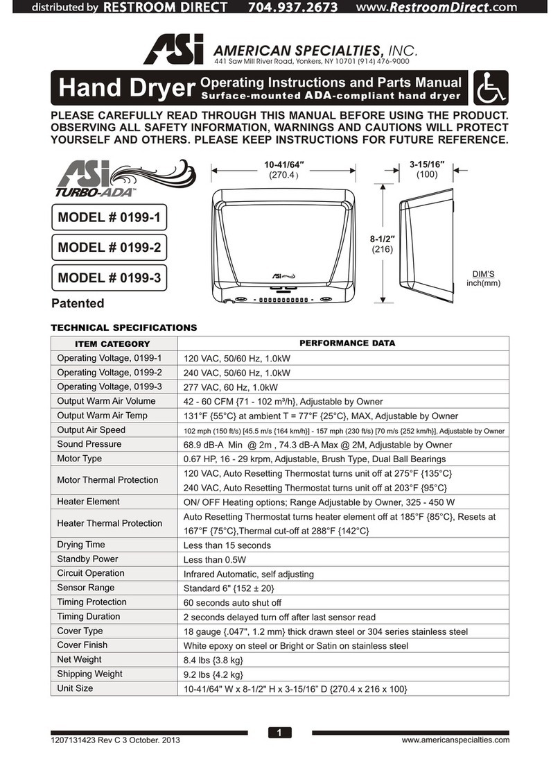 ASI 0199-1 operating instructions