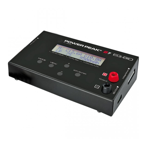 ROBBE Power Peak B7 EQ-BID User manual