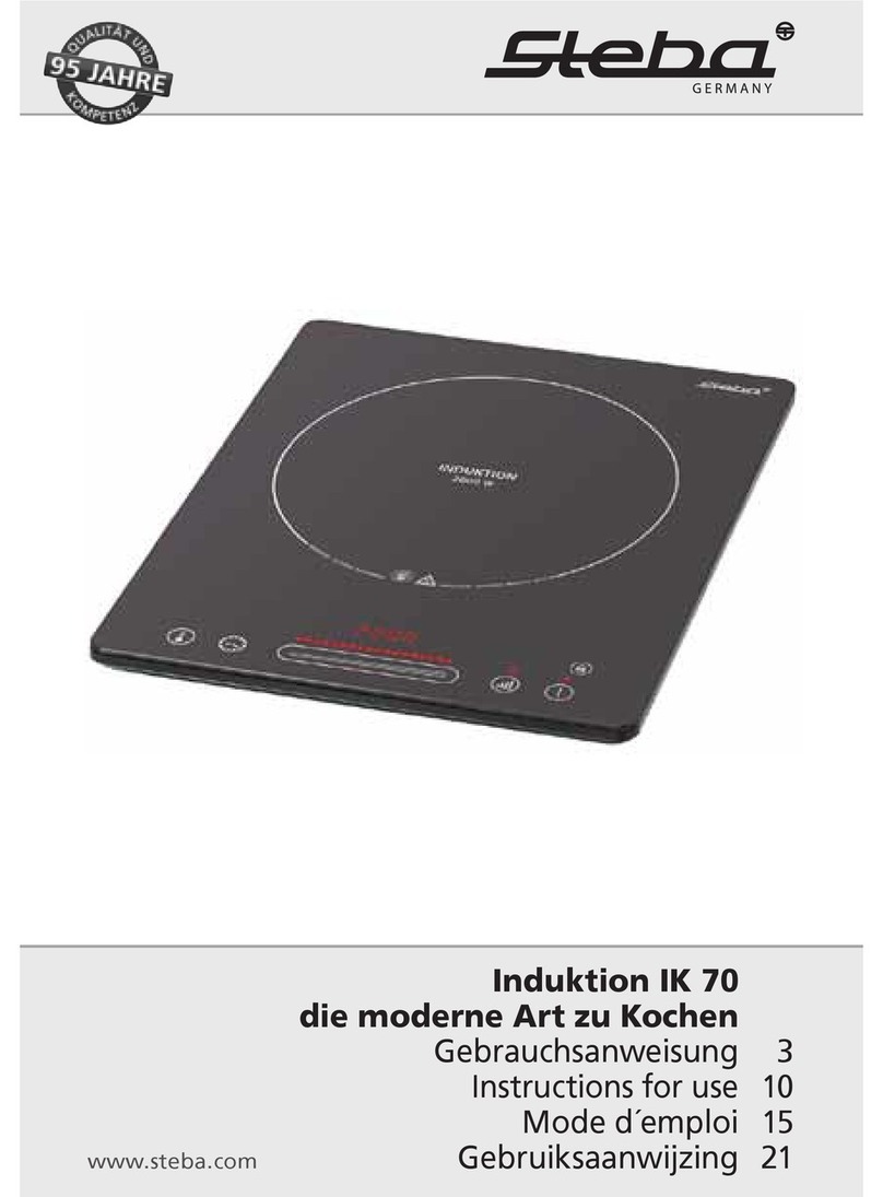 Steba IK 70 User manual Steba IK 70 User manual
