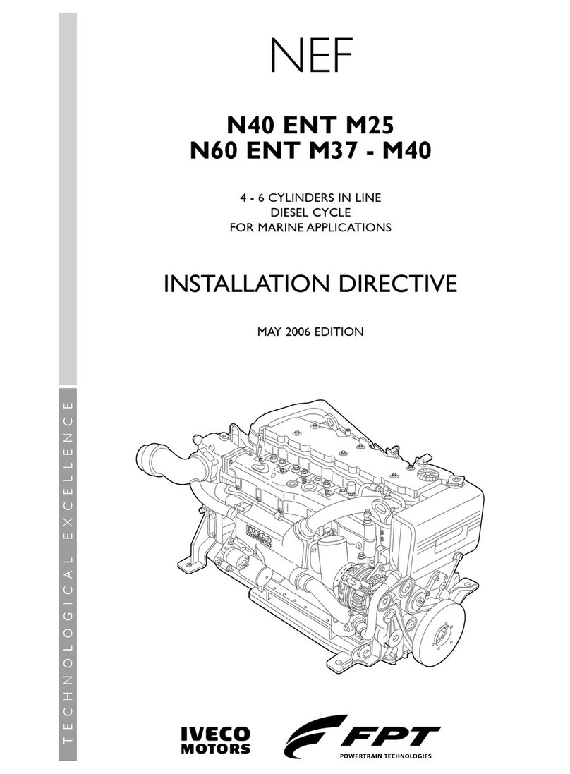 Iveco NEF N40-ENT-M25 Installation directive