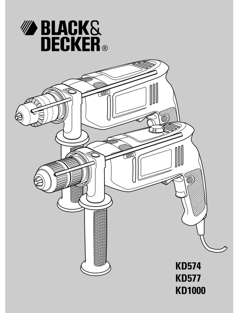 Black & Decker KD574 User manual
