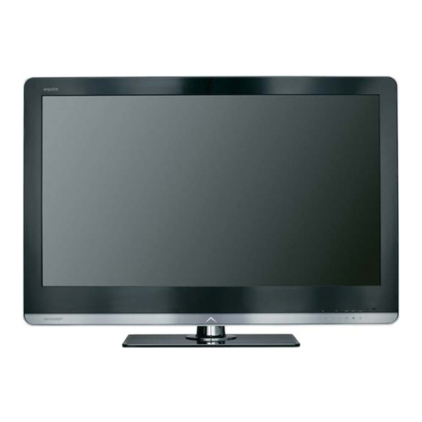 Sharp AQUOS LC-40LE812E User manual