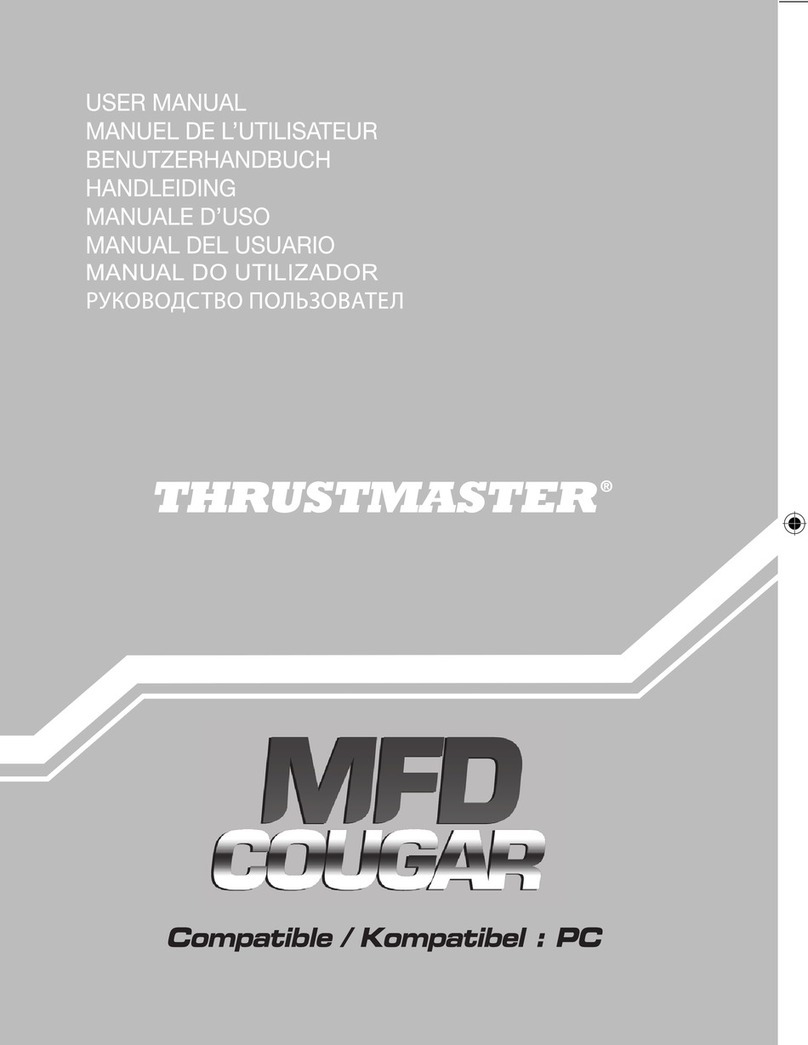 Thrustmaster MFD Cougar User manual