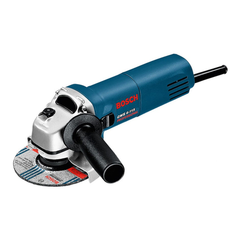 Bosch PWS 550 User manual