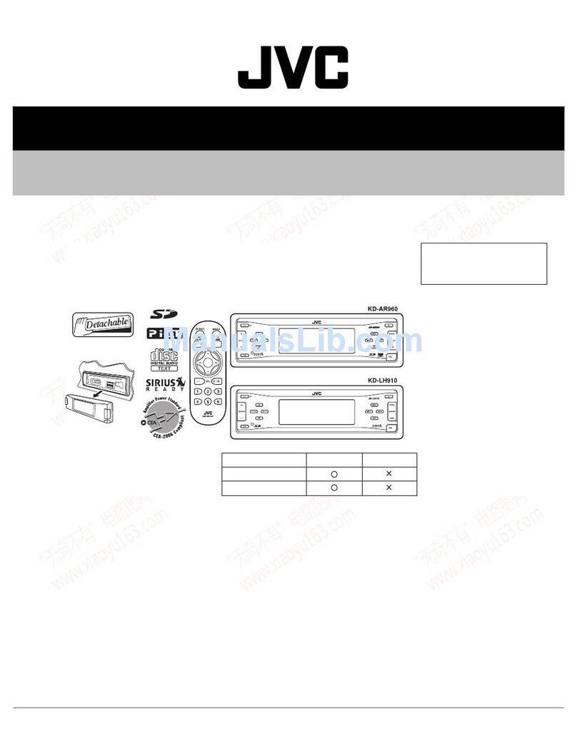 JVC KD-AR960 User manual