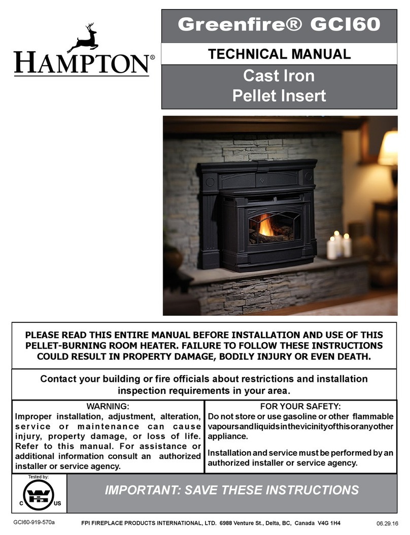 HAMPTON BAY GCI60 User manual