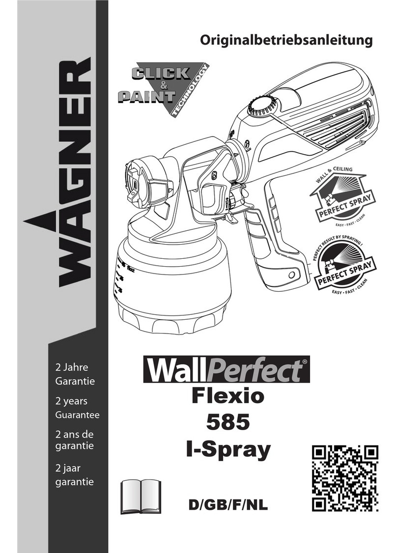 WAGNER WallPerfect Flexio 580 I-Spray User manual