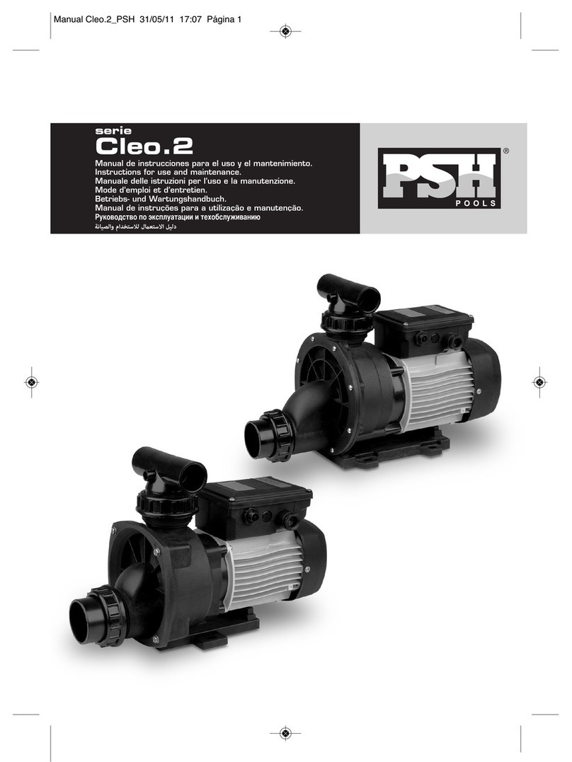 PSH Pools CLEO.2 Series Specification sheet