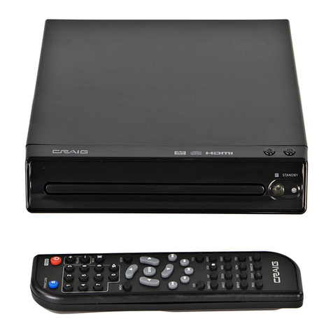 Craig CVD401A User manual
