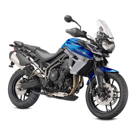 Triumph XRX Owner's handbook