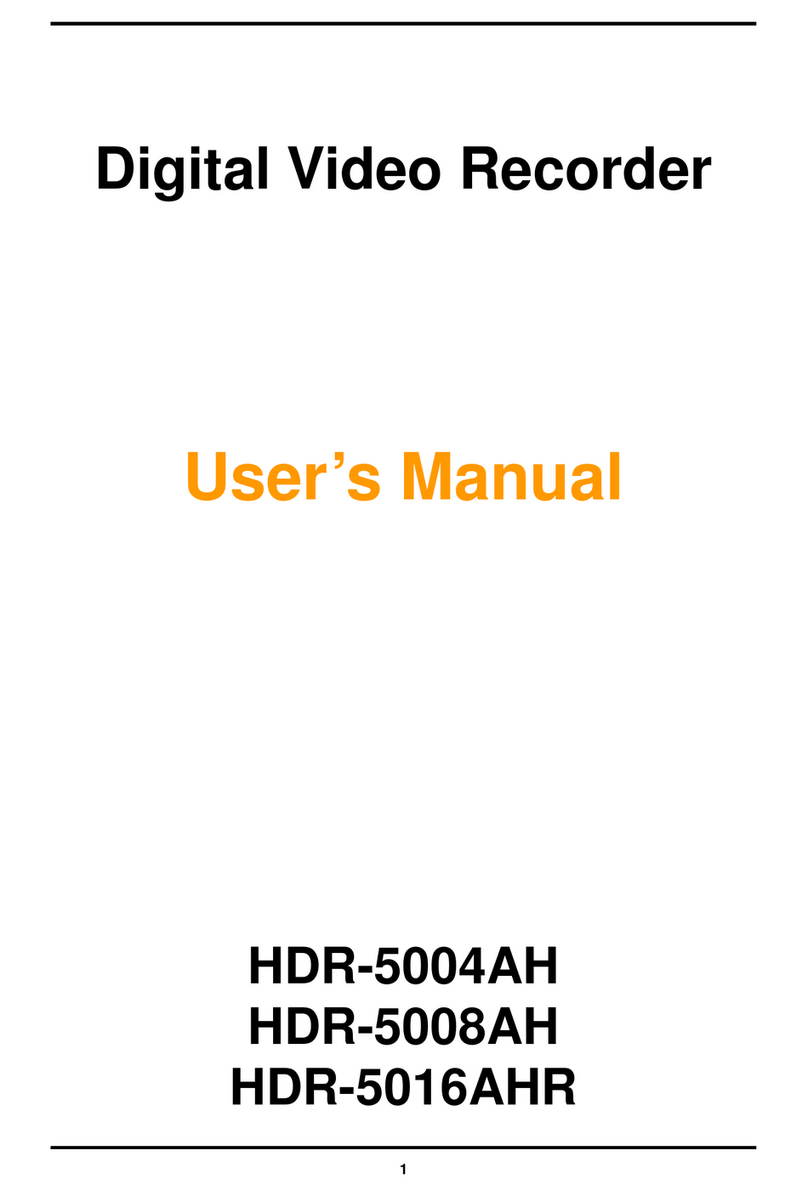 National Security Systems HDR-5004AH user manual