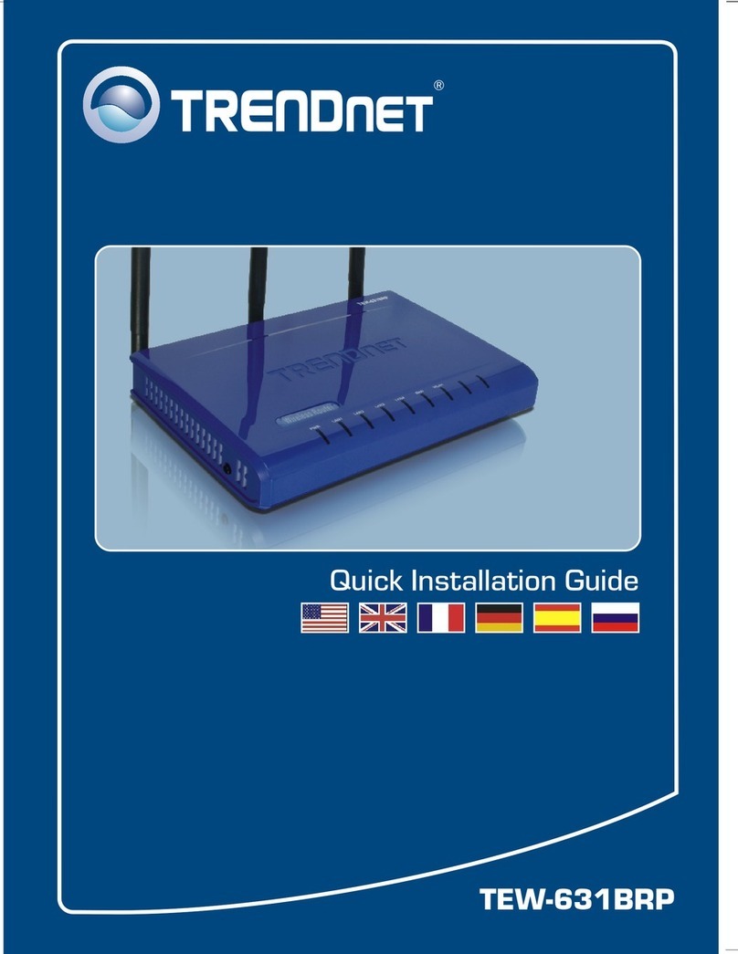 TRENDnet TEW-631BRP User manual