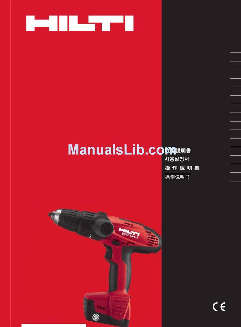 Hilti SF 144-A User manual