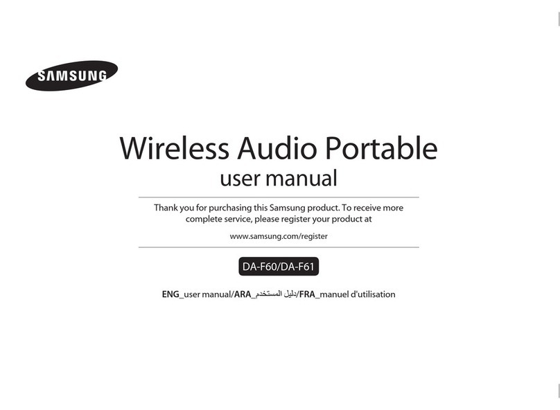 Samsung DA F60 user manual