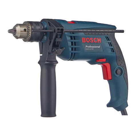 Bosch GSB 13 RE User manual