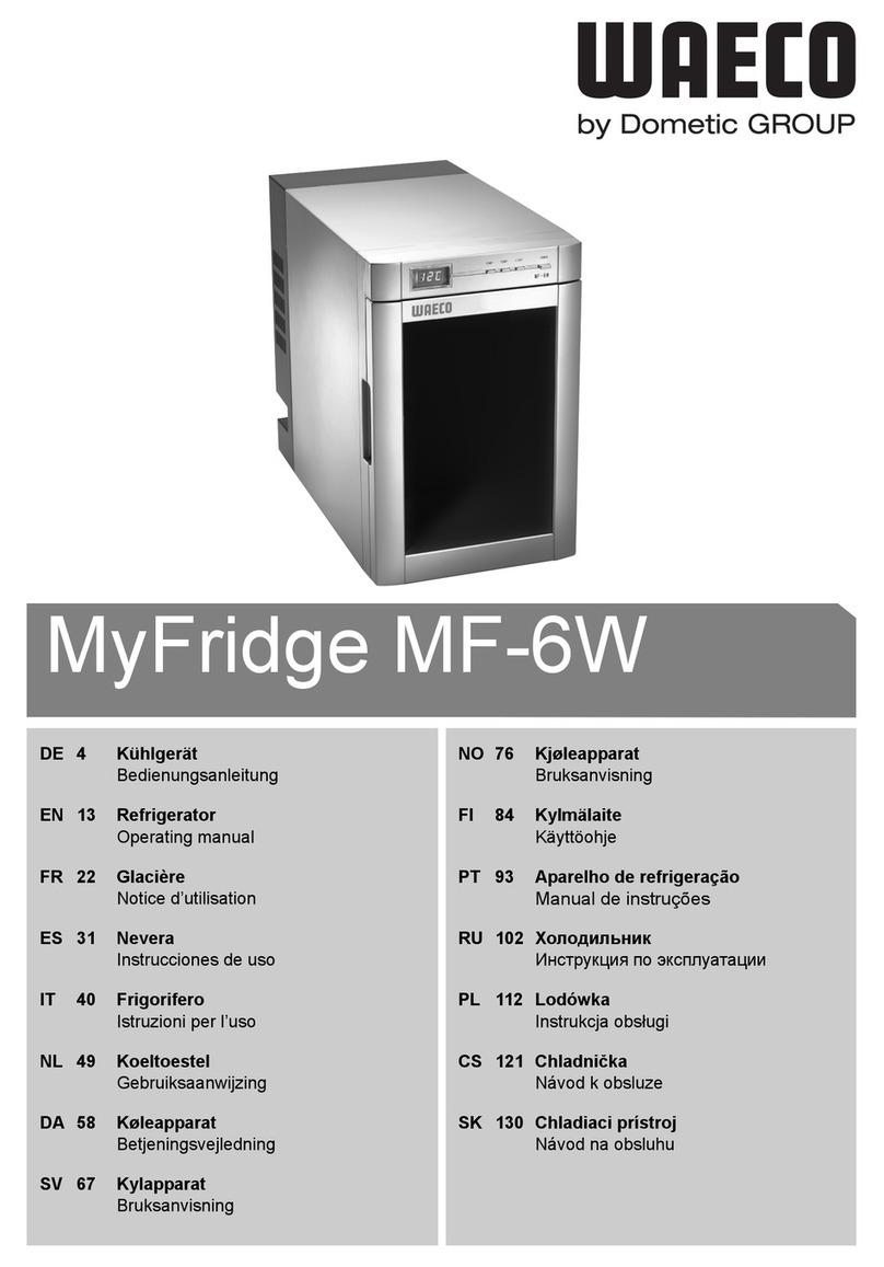 Waeco MyFridge MF-6W operating manual
