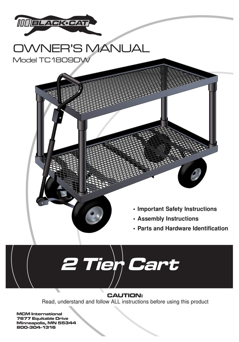 Black cat TC1809DW owner's manual