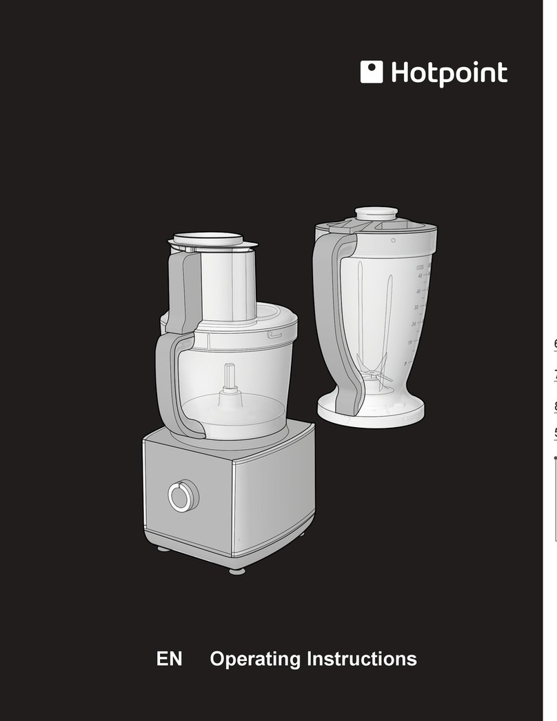Hotpoint FP 100 Operating	 instruction