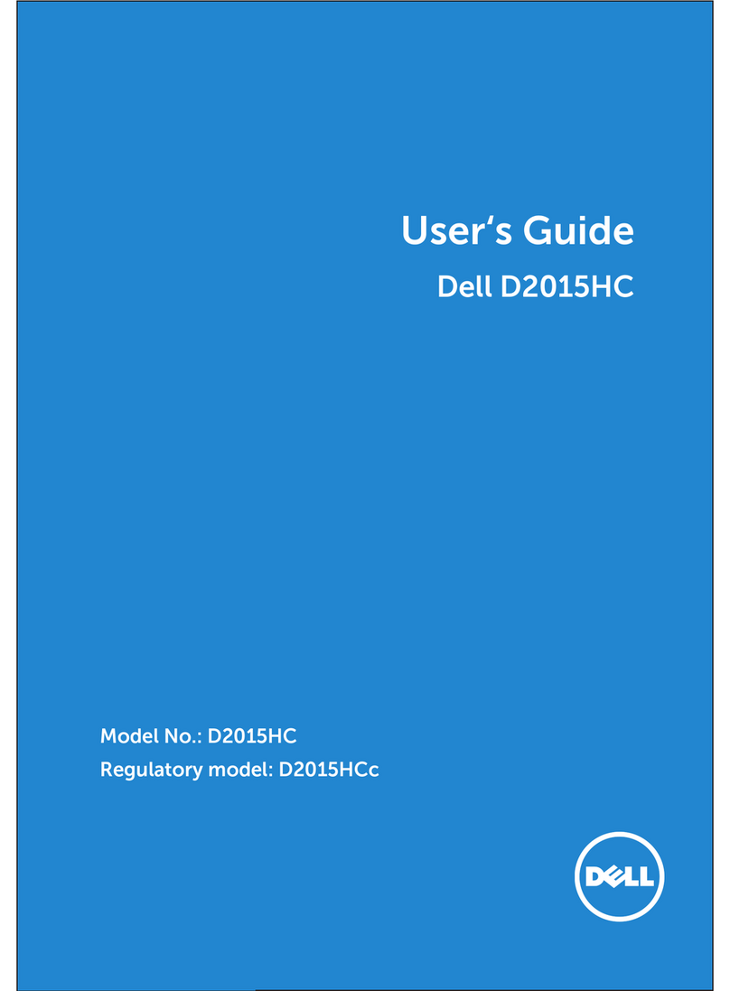 Dell D2015HC User manual