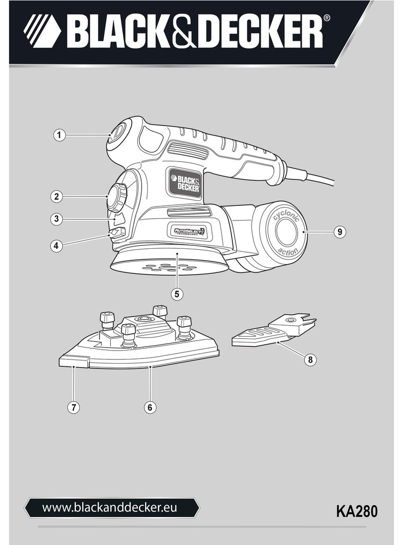 Black & Decker KA280 User manual
