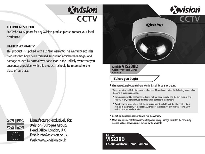 X-Vision VIS238D instruction manual