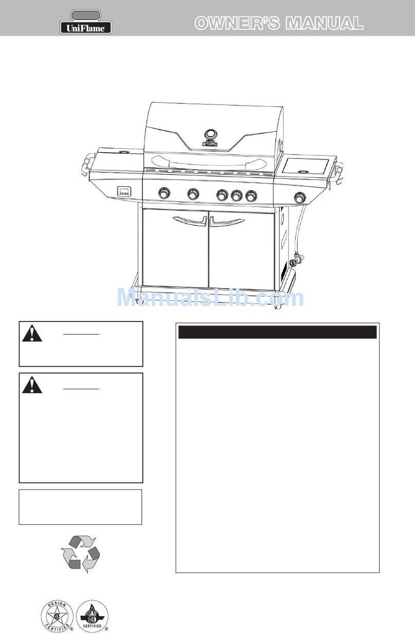 Gold Uniflame GBC873W-C owner's manual