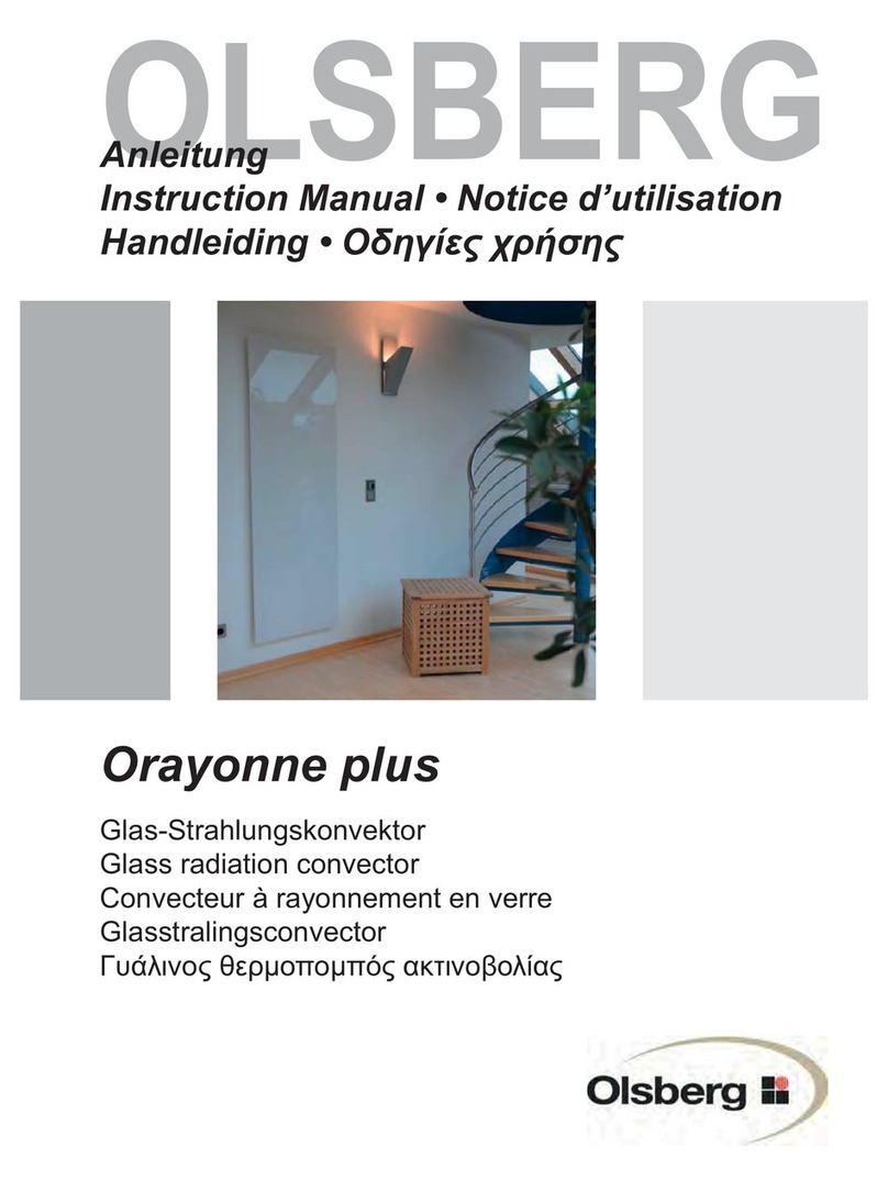 Olsberg Orayonne plus instruction manual