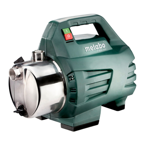 Metabo P 4500 Inox Original instructions
