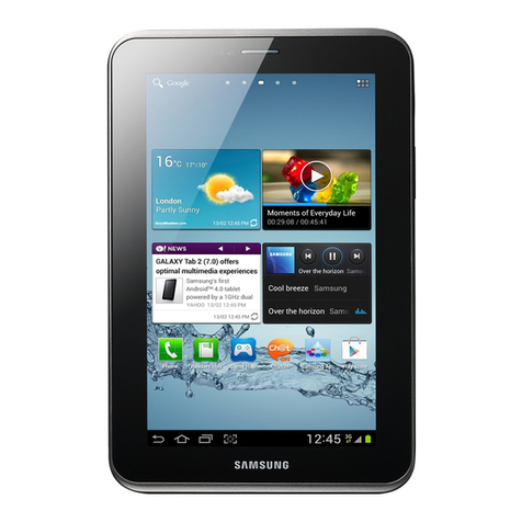 Samsung GT-P3100 Building instructions