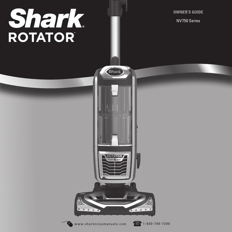 Shark NV750 Series owner's guide
