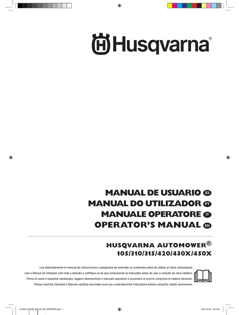 Husqvarna AUTOMOWER 420 User manual