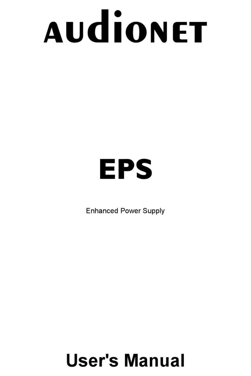 Audionet EPS User manual
