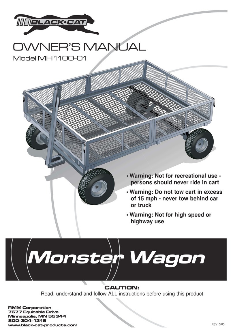 Black cat MH1100-1 owner's manual