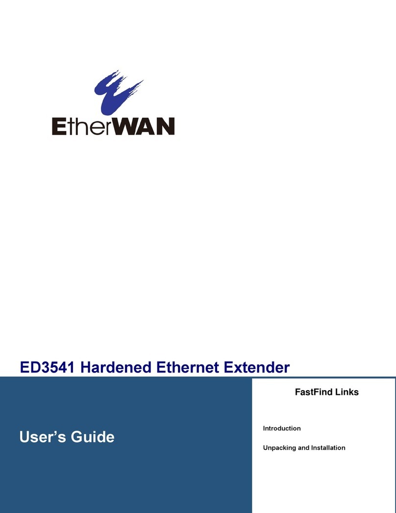 EtherWAN ED3541 user guide
