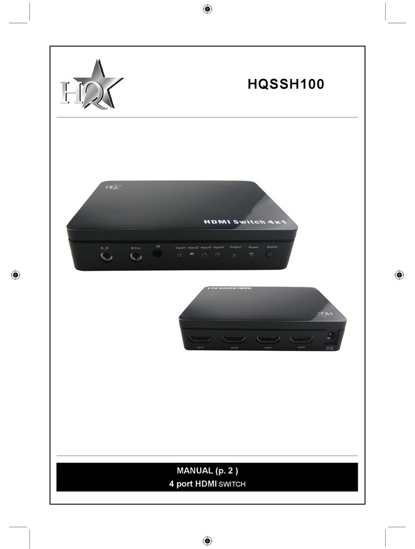 HQ HQSSH100 manual