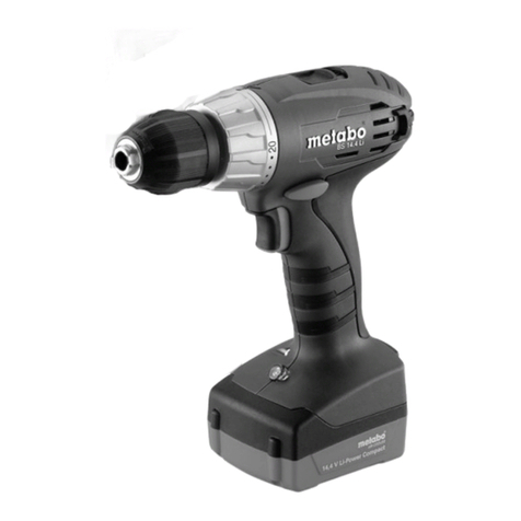 Metabo BS Li Partner Edition User manual