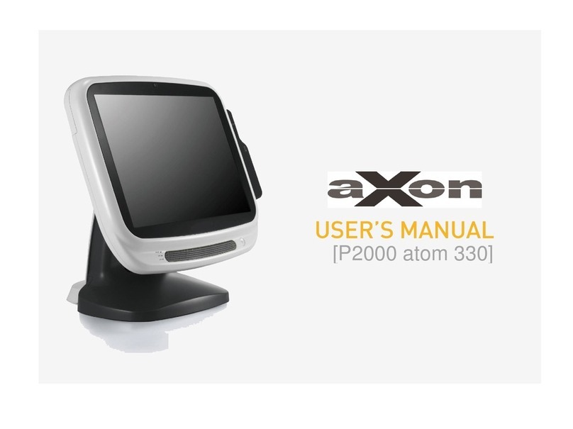 Axon P2000 atom330 user manual